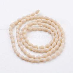 Imitation Jade Glass Beads Strands&nbsp;GLAA-A036-A02