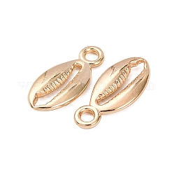 CCBプラスチックペンダント  巻き貝  17.5x8x2.5mm  穴：2mm&nbsp;CCB-I006-02KCG-02