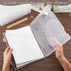 PP Plastic File Storage Box&nbsp;CON-WH0086-227