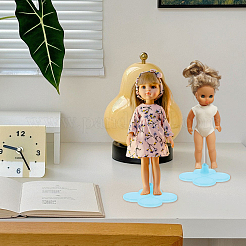 Adjustable Plastic Doll Stand Support&nbsp;ODIS-WH0329-96