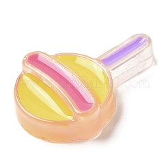 Translucent Resin Imitation Food Decoden Cabochons&nbsp;RESI-H147-01K