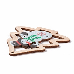 Printed Wood Big Pendants&nbsp;FIND-H030-03