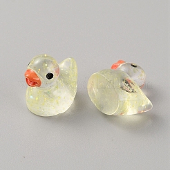 Mini Resin Sequins Duck Home Display Decorations&nbsp;RESI-SZC0004-06C