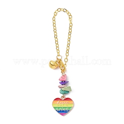 Alloy Enamel Pendant Decorations&nbsp;HJEW-JM01710