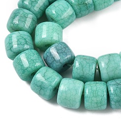 Ombre Effect Dyed Glass Beads Strands&nbsp;GLAA-H037-01