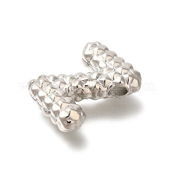 ラックめっき  真鍮チャーム  カドミウムフリー＆鉛フリー  文字a~zのチャーム  文字Z  21.5x16.5x6.5mm  穴：2.5x3mm&nbsp;KK-I722-02P-Z