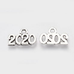 Tibetan Style Alloy Charms&nbsp;TIBE-T010-35AS-RS