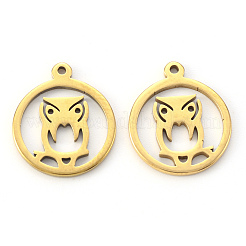 PVD Vacuum Plating 201 Stainless Steel Pendants&nbsp;STAS-N092-104G