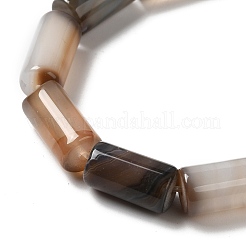 天然石瑪瑙ビーズ連売り  染め＆加熱  コラム  バリーウッド  8~8.5x14.5~16mm  穴：1.6mm  約12個/連  7.20~7.48''（18.3~19センチメートル）&nbsp;G-H295-E01-04
