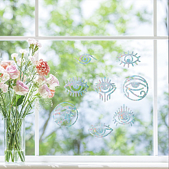 Waterproof PVC Colored Laser Stained Window Film Adhesive Stickers&nbsp;DIY-WH0256-025