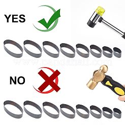 8 Sizes Oval-shaped High Carbon Steel Hole Puncher Set&nbsp;DIY-WH0259-71