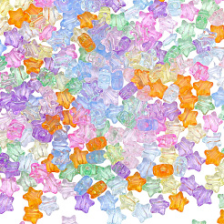 320Pcs 8 Colors Transparent Acrylic Beads&nbsp;MACR-PA0001-25