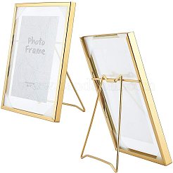 Glass Picture Frame with Iron Easel&nbsp;AJEW-WH0021-58A