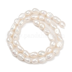 Natural Cultured Freshwater Pearl Beads Strands&nbsp;PEAR-P064-20J-06A