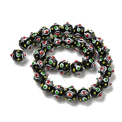 Handmade Lampwork Beads Strands&nbsp;LAMP-N025-05F