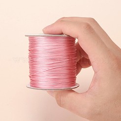 ポリエステルワックスコード  ビードコード  ピンク  0.5mm  約169.51~174.98ヤード（155~160m）/ロール&nbsp;YC-0.5mm-119