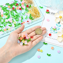 DIY Flower Pendants Makings&nbsp;DIY-SZ0011-06