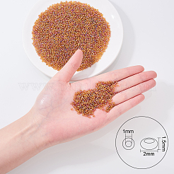 12/0 Round Glass Seed Beads&nbsp;SEED-OL0002-02-2mm-04