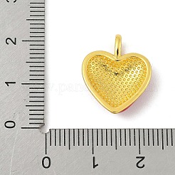 Brass Enamel Pendants&nbsp;KK-Z107-03G