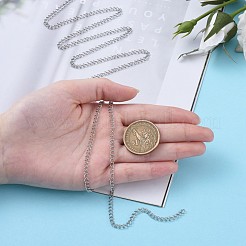 変色しにくい304ステンレススチールカーブチェーン  ツイストチェーン  ハンダ付け  ステンレス鋼色  4x3x0.6mm&nbsp;CHS-F006-04B-P