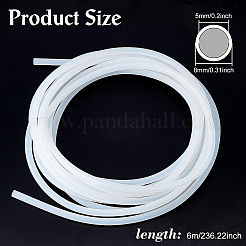 Silicone Cord&nbsp;FIND-WH0003-31
