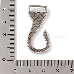 Non-Tarnish 304 Stainless Steel Hook Clasps&nbsp;STAS-C109-02P
