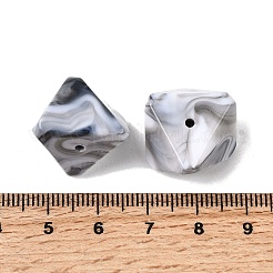 Opaque Acrylic Beads&nbsp;OACR-D320-02B