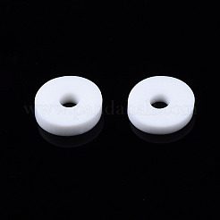 Handmade Polymer Clay Beads&nbsp;CLAY-R067-6.0mm-B17