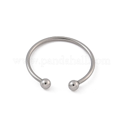 304 Stainless Steel Cuff Rings&nbsp;LS-RJEW-C137-01P