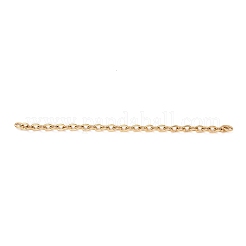 Ion Plating(IP) 304 Stainless Steel Cable Chains&nbsp;CHS-WH0007-01B-G