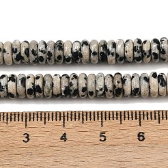 Natural Dalmatian Jasper Beads Strands&nbsp;G-Q159-B37-01