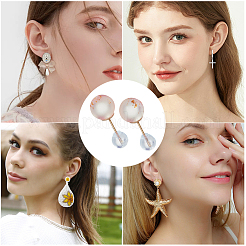 Clear Silicone Full-covered Ear Nuts&nbsp;FIND-SP0001-18F