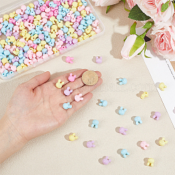 200Pcs Opaque Acrylic Beads&nbsp;OACR-HY0001-28