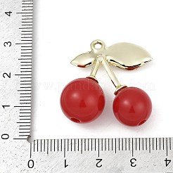 Alloy & Acrylic Pendants&nbsp;PALLOY-S053-01LG-D