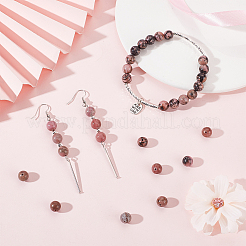 2 Strands Natural Rhodonite Beads Strands&nbsp;G-NB0004-83B