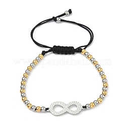 304 Stainless Steel Infinity Link Bracelets&nbsp;BJEW-F534-01GP-01
