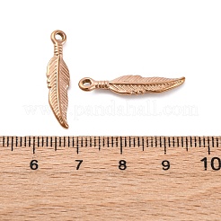 304 Stainless Steel Pendants&nbsp;STAS-E446-08RG