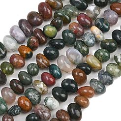 Natural Indian Agate Beads Strands&nbsp;G-RM250109-B7
