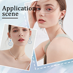 20Pcs Brass Clip-on Earring Findings&nbsp;KK-SC0004-81P