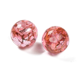 Transparent Resin with Paillette Beads&nbsp;RESI-G110-02D