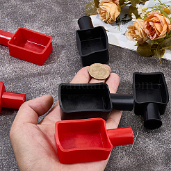 6Pcs 2 Colors Rubber Car Battery Terminal Cover Protective Case&nbsp;AJEW-SP0003-81