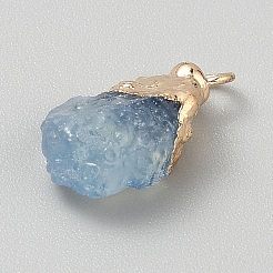 Dyed Natural Quartz Pendants&nbsp;G-WH0003-09I