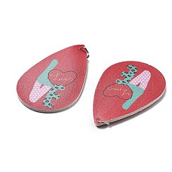 PU Leather Big Pendants&nbsp;FIND-R050-03B