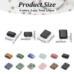 120Pcs 12 Styles Natural Mixed Gemstone Beads&nbsp;G-WR0001-05