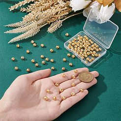 Brass Beads&nbsp;KK-BC0009-96