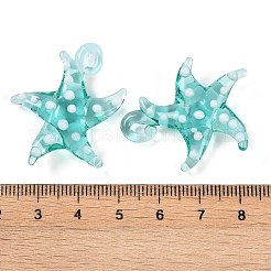 Handmade Lampwork Pendants&nbsp;LAMP-C015-02C