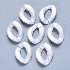 Opaque Acrylic Linking Rings&nbsp;OACR-S036-001A-C01