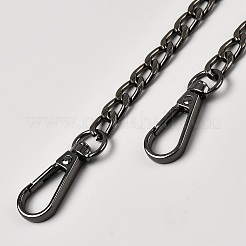Iron Curb Chain Purse Chains&nbsp;FIND-WH0367-221B