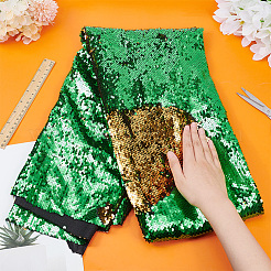 PET Reversible Sequin Fabric&nbsp;DIY-WH0320-66B