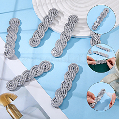 8Pcs Polyester Braided Cord Epaulettes&nbsp;AJEW-FH0009-15